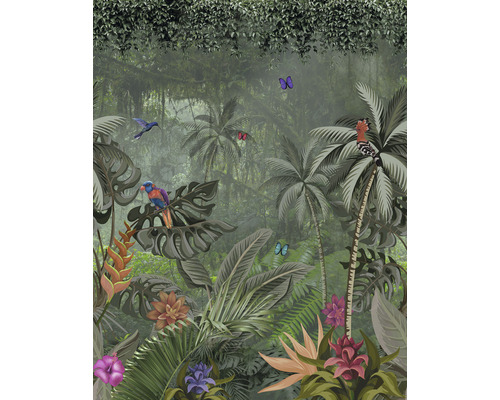 Fototapete Vlies 47201 Smart Art Easy Dschungel grün 4-tlg. 212 x 270 cm