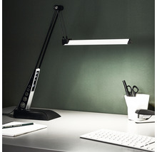 LED Bürolampe dimmbar 1W 420 lm 5500 K tageslichtweiß H 320 mm Jaap chrom/schwarz-thumb-0