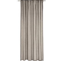 Vorhang mit Gardinenband Unisono | HORNBACH x 255 cm 140 braun