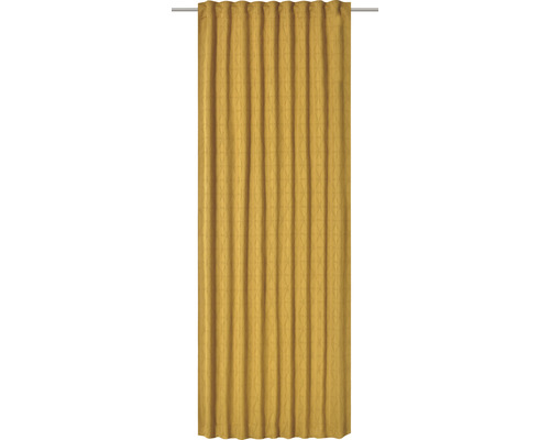 Vorhang mit Gardinenband Sunny gelb 140 x 255 cm