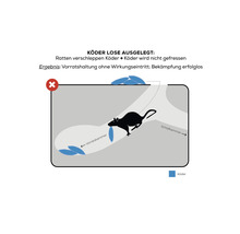 Rattenköder Getreideköder Protect Home Rodicum 200 g zur Verwendung in Köderboxen-thumb-4