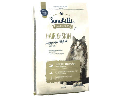 Katzenfutter trocken Sanabelle Hair & Skin 10 kg