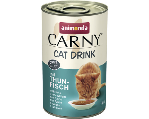 Katzengetränk animonda Carny Cat Drink mit Thunfisch 1 Pack 24x140 ml-0