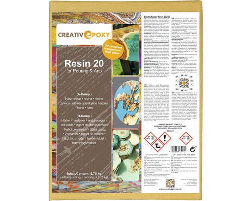 CreativEpoxy Resin 20 Gießharz 6750 g