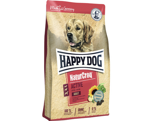 Hundefutter trocken HAPPY DOG NaturCroq Active 15 kg
