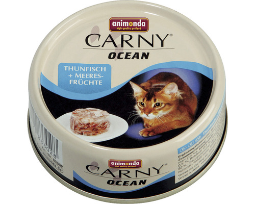 Katzenfutter nass animonda Carny Ocean Thunfisch/Meeresfrüchte 80 g