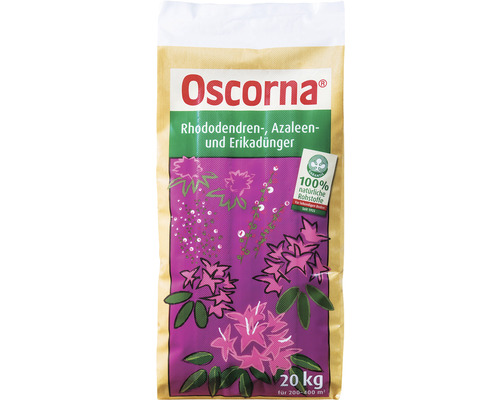Rhododendron, - Azaleen, und Erikadünger Oscorna organischer Dünger 20 kg