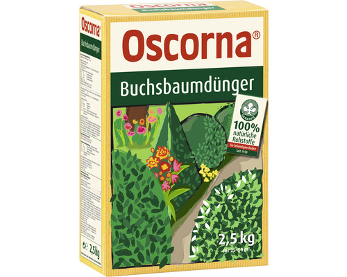 Buchsbaumdünger Oscorna organischer Dünger 2,5 kg