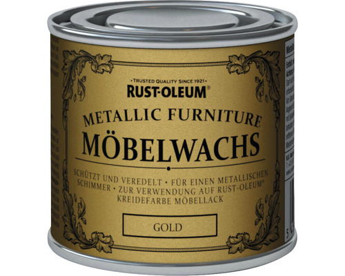 Möbelwachs Metallic gold 125 ml