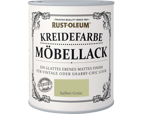 Kreidefarbe Möbellack salbeigrün 750 ml