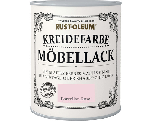 Kreidefarbe Möbellack porzelanrosa 750 ml