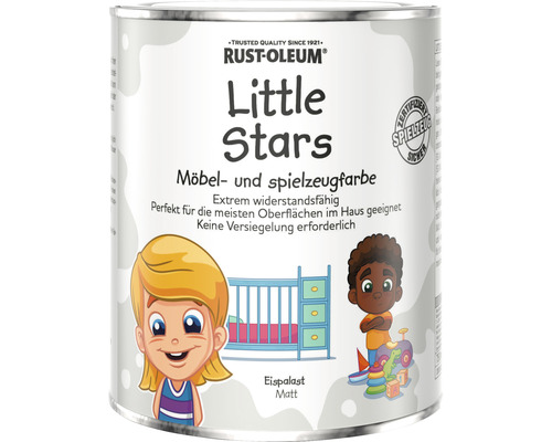Little Stars Möbelfarbe und Spielzeugfarbe Eispalast weiß 750 ml