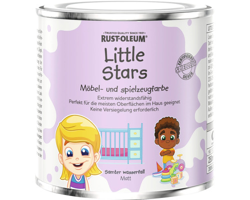 Little Stars Möbelfarbe und Spielzeugfarbe Samter Wasserfall purpur 250 ml