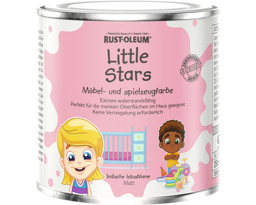 Little Stars Möbelfarbe und Spielzeugfarbe Indische Lotusblume pink 250 ml