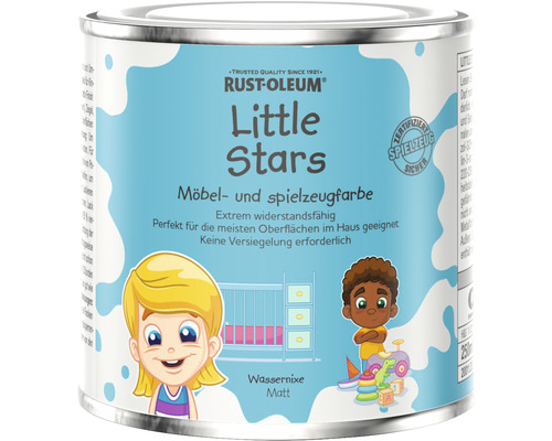 Little Stars Möbelfarbe und Spielzeugfarbe Wassernixe hellblau 250 ml