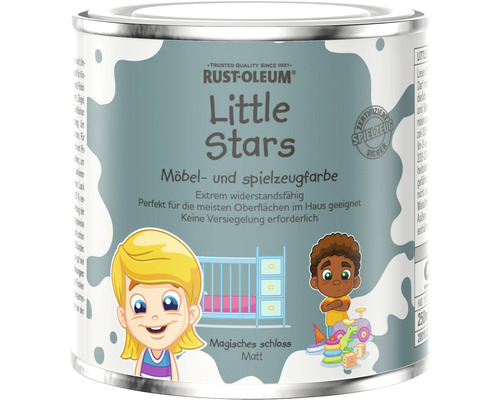 Little Stars Möbelfarbe und Spielzeugfarbe Mysteriöses Schloss dunkelgrün 250 ml