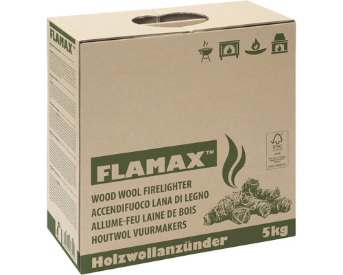 Holzwollanzünder Flamax 5 kg