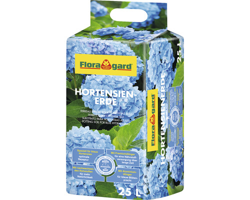 Hortensienerde Floragard für blau-blühende Hortensien 25 L-0