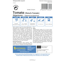 Fleisch-Tomate Gigantomo F1 Kiepenkerl Gemüsesamen-thumb-1