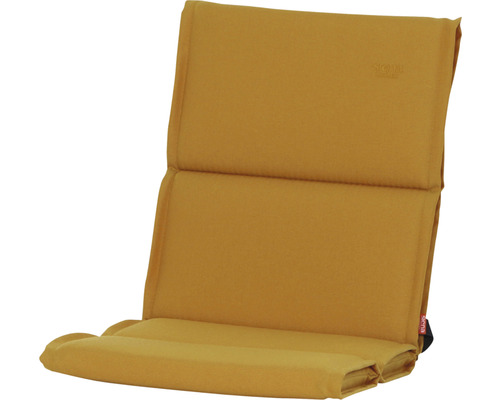 Sesselauflage Stella 100 x 48 cm gelb