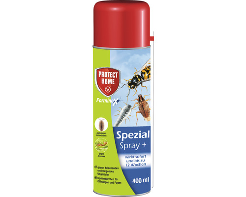Spezial Spray Forminex Protect Home 400 ml gegen Wespen Ungeziefer Schabe