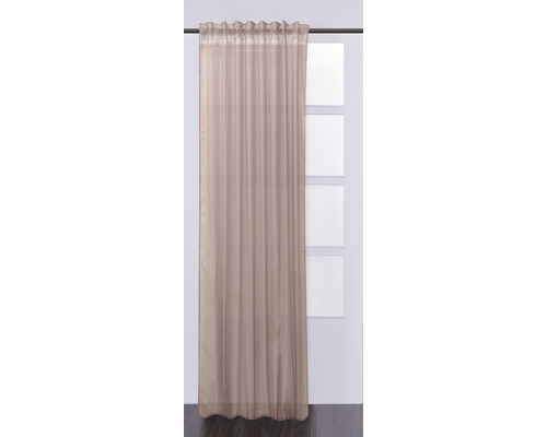 Vorhang mit Universalband Cambric rosa 140x280 cm