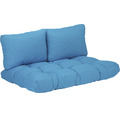 Loungkissen Set beo AUB22 80 x 120 cm Baumwolle Polyester blau
