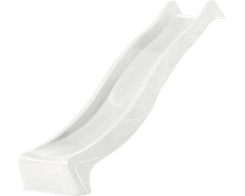 Rutsche mit Wasseranschluss axi Sky230 228 x 49 cm Kunststoff weiß gewelltes Design-0