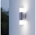 Steinel LED Sensor Außenwandleuchte 9,8 W 797 lm 3000 K warmweiß 235x80 mm L 910 S anthrazit