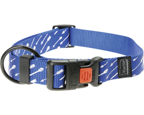 Halsband Karlie Art Sportiv Mix and Match Arrow verstellbar Gr. L 45 - 65 cm blau
