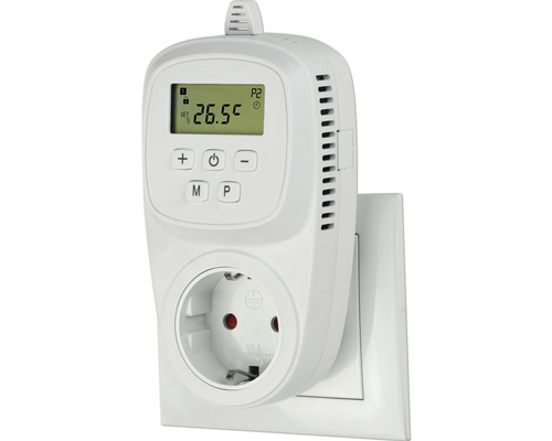 Steck-Thermostat E2 INFRAe² Steckanschluß weiß