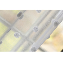 Vorhang mit Gardinenband Fluffy Dots weiss 140x255 cm-thumb-3