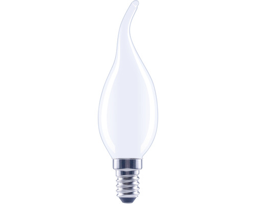 FLAIR LED Kerzenlampe dimmbar CL35 E14/2,2W(25W) 250 lm 2700 K warmweiß matt Windstoß Kerzenlampe