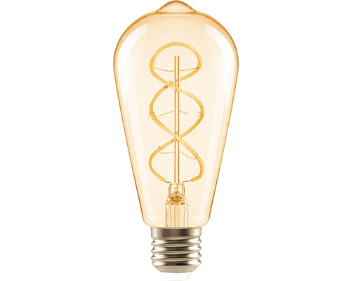 FLAIR LED Lampe ST64 E27/4W(28W) 300 lm 2200 K warmweiß spiral amber