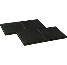 Beton Terrassenplatte iStone Luxury schwarz-basalt 40 x 40 x 4 cm-thumb-1