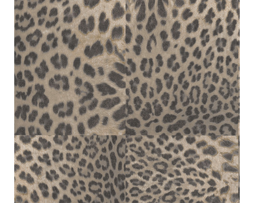 Vliestapete 38523-3 Desert Lodge Leopardenmuster braun