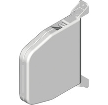 ARON Vorbaurollladen PVC grau 1350 x 1415 mm Kasten Aluminium RAL 8003 lehmbraun Gurtzug Links-thumb-2