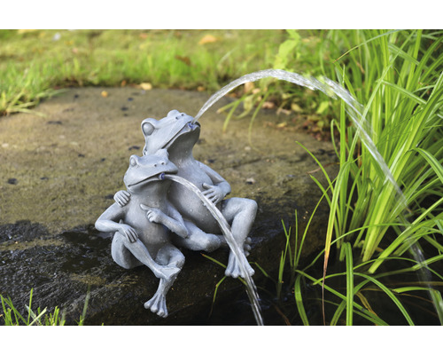 Wasserspeier HEISSNER Frosch-Paar 18 x 28 x 30 cm