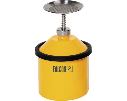Falcon Sparanfeuchter 2,5 l Stahl gelb lackiert