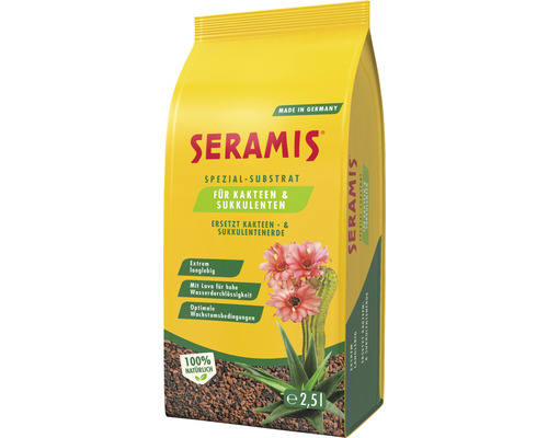 Seramis Substrat für Kakteen & Sukkulenten 2,5 L