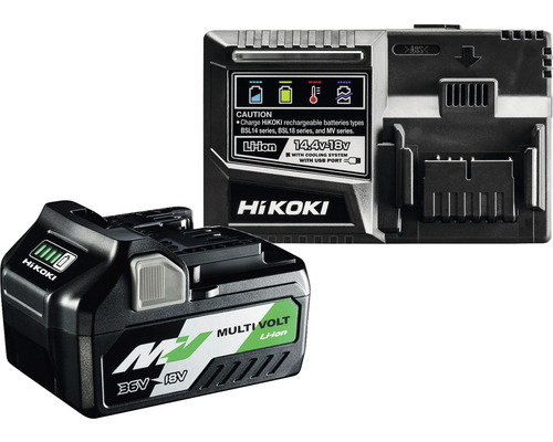 Starter Set HiKOKI Booster Pack Multi Volt 1x Akku 36/18V (2,5/5,0 Ah) und Ladegerät-0