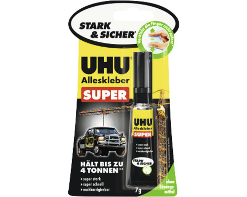 UHU Alleskleber Super Strong & Safe 7 g