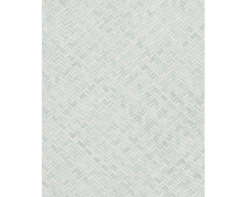 Vliestapete 33312 Botanica Geometrisch Holz-Optik blau grau