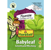 Gemüsesamen FloraSelf Floralie-Gärtnern mit Kids Schnittsalat/Pflücksalat 'Baby Leaf Mix'-thumb-0