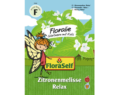 Kräutersamen FloraSelf Floralie-Gärtnern mit Kids Zitronenmelisse 'Relax'