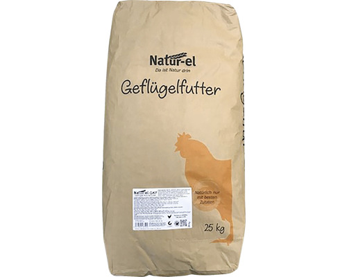 Hühnerfutter Geflügelkörnerfutter Natur-el GKF 25 kg