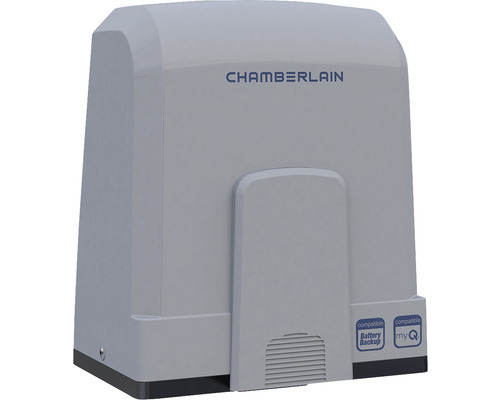 Chamberlain Schiebetorantrieb CHSL400EVC für Schiebetore bis 4 m max. 400 kg inkl. 2 x Design Handsender, 1 x Infrarot Lichtschranke, 2 Schlüssel zur Notentriegelung-0