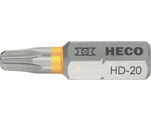 HECO Bit Torx HD-20, orange, 2 Stück