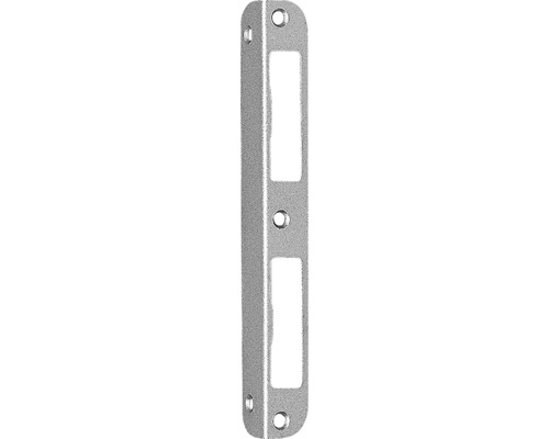 BKS Winkelschließblech für Zimmertür S 401 links/rechts Stahl silber 170x20x20 mm
