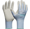 Handschuh mit Polyesterfaden aus recycelten PET-Flaschen Upcycled Sensitive Hellblau, Gr. 7